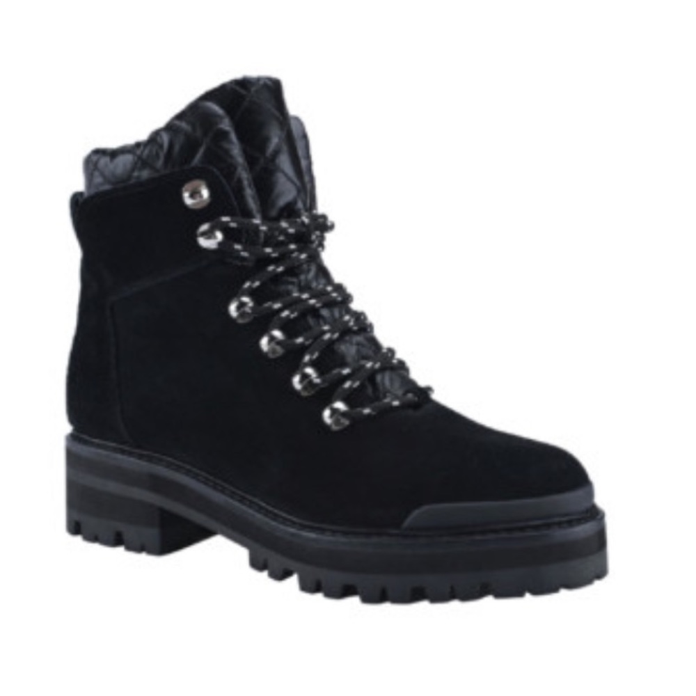 Mark Fischer- NIB! Faux suede lug sole boots!!